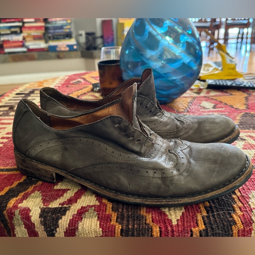 Fiorentin + Baker Men’s Size 13 Brown Suede Shoes